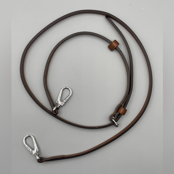 Louis Vuitton brown thin adjustable crossbody strap - Picture 6 of 6